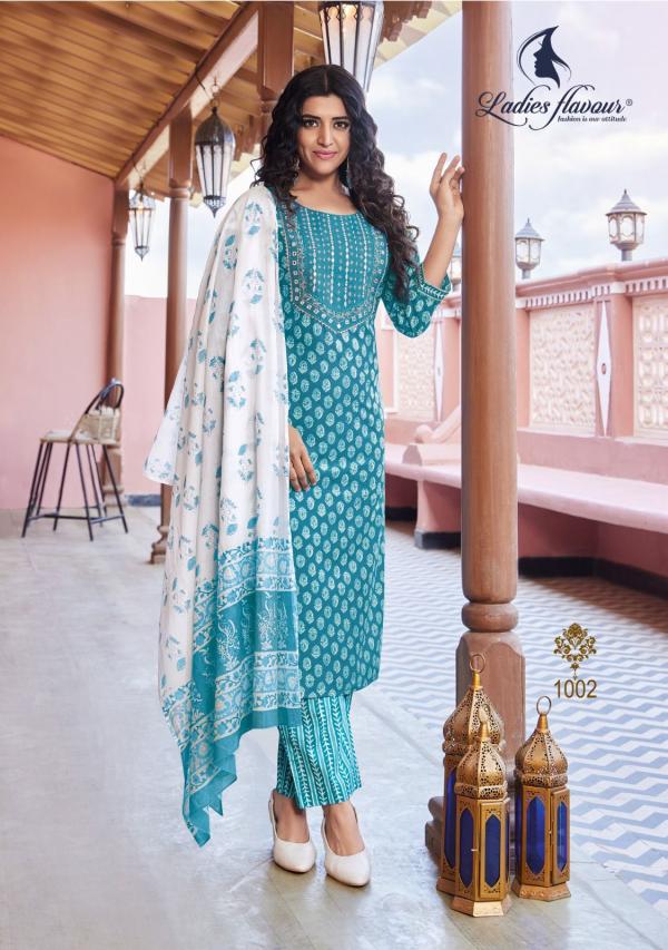 Ladies Flavour Dollar Vol 2 Fancy Kurti With Bottom Dupatta Collection